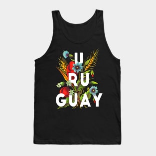 Uruguay Proud Flag, Uruguay gift heritage, Uruguayan girl Boy Friend uruguayo Tank Top